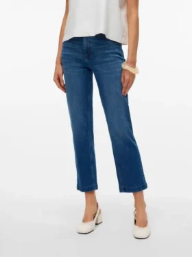 Awalice High-Rise-Jeans im Mom-Fit