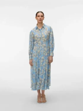 Awaubrie Langes Kleid