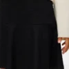 Awjusti kurzer Rock mit hoher Taille
