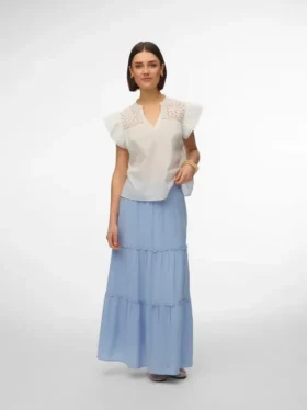 Awkeeley Langrock mit hoher Taille