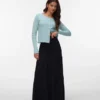 Awkeeley Langrock mit hoher Taille