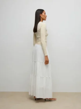 Awkeeley Langrock mit hoher Taille