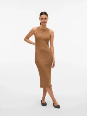 Awlavender Langes Kleid