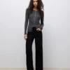 Awmaddie Jeans mit hoher Leibhöhe und weitem Bein