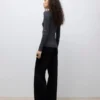Awmaddie Jeans mit hoher Leibhöhe und weitem Bein
