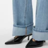 Awrena Jeans mit mittlerer Leibhöhe und weitem Bein
