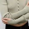 Awshirley Strickjacke aus Strickwaren