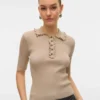 Awshirli Strick-Polohemd