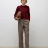 Awsikita Strickwaren-Polohemd