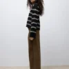 Awtala Hose mit hoher Taille