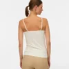 Bodycon-Fit-Top mit V-Ausschnitt