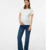 Bootcut-Jeans mit ausgestelltem Schnitt und mittlerer Leibhöhe