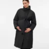 Gesteppte Jacke mit hohem Stehkragen