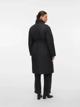 Gesteppte Jacke mit hohem Stehkragen