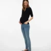 Jeans in schmaler, gerader Passform