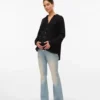Jeans mit ausgestelltem Schnitt