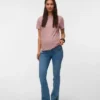 Jeans mit ausgestelltem Schnitt