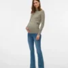 Jeans mit ausgestelltem Schnitt
