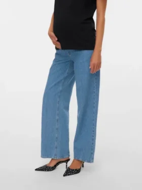 Jeans mit weitem Bein