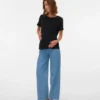 Jeans mit weitem Bein