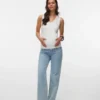 Jeans mit weitem Bein