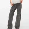 Jeans mit weitem Bein