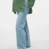Jeans mit weitem Bein