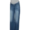 Jeans mit weitem Bein und mittlerer Taillenhöhe