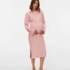 Kurz geschnittener Pullover mit Rundhalsausschnitt