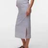 Langer Rock mit hoher Taille