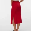 Langer Rock mit hoher Taille