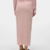 Midi-Rock mit hoher Taille