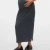 Midi-Rock mit hoher Taille