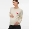 Pullover mit Rundhalsausschnitt und normaler Passform