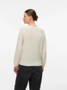 Pullover mit Rundhalsausschnitt und normaler Passform