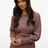 Pullover mit Rundhalsausschnitt und normaler Passform