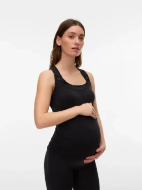 Slim-Fit-Tanktop mit U-Ausschnitt