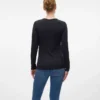 Slim-Fit-Top mit Rundhalsausschnitt