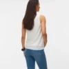 Slim-Fit-Top mit U-Ausschnitt