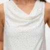 Slim-Fit-Top mit U-Ausschnitt