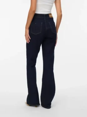 Snrancy Jeans mit mittlerer Leibhöhe und Bootcut-Passform