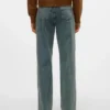 Snrancy Jeans mit mittlerer Leibhöhe und weitem Bein