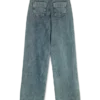 Snrancy Jeans mit mittlerer Leibhöhe und weitem Bein