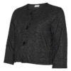 Strickjacke mit Rundhalsausschnitt