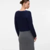 Strickjacke mit V-Ausschnitt aus Strickwaren in regulärer Passform