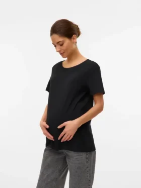 T-Shirt mit Rundhalsausschnitt und normaler Passform