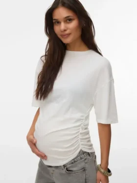 T-Shirt mit Rundhalsausschnitt und normaler Passform