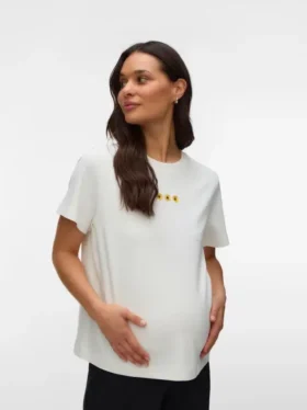 T-Shirt mit Rundhalsausschnitt und normaler Passform