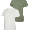T-Shirt mit Rundhalsausschnitt und normaler Passform