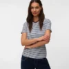 T-Shirt mit Rundhalsausschnitt und normaler Passform